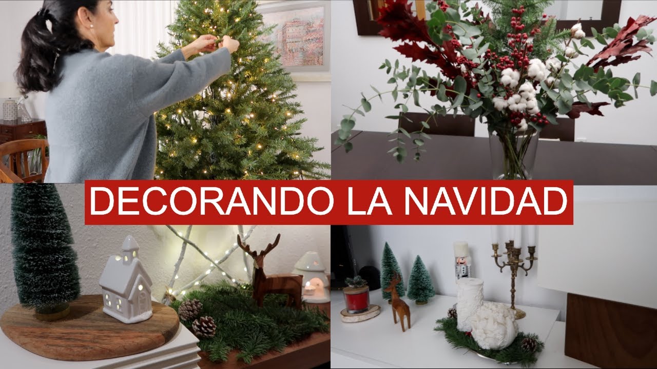 DECORANDO mi casa por NAVIDAD - VLOG