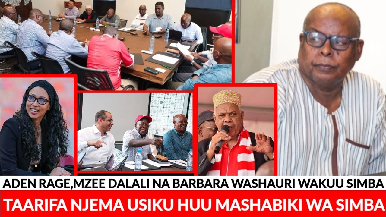 USIKU HUU ADEN RAGE ATOA TAARIFA NZURI KWA MASHABIKI WA SIMBA,BARBARA ...