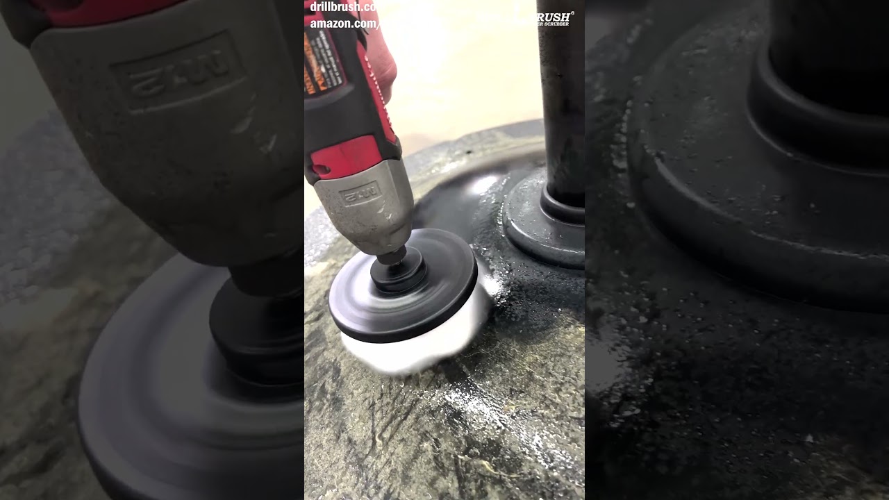 Dealing With a DISGUSTING Fan Base Using A Drillbrush | #shorts