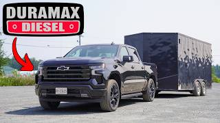 Chevy 1500 3L DURAMAX Diesel Towing HEAVY (8,000lbs) | BEST Towing Half-Ton Engine?