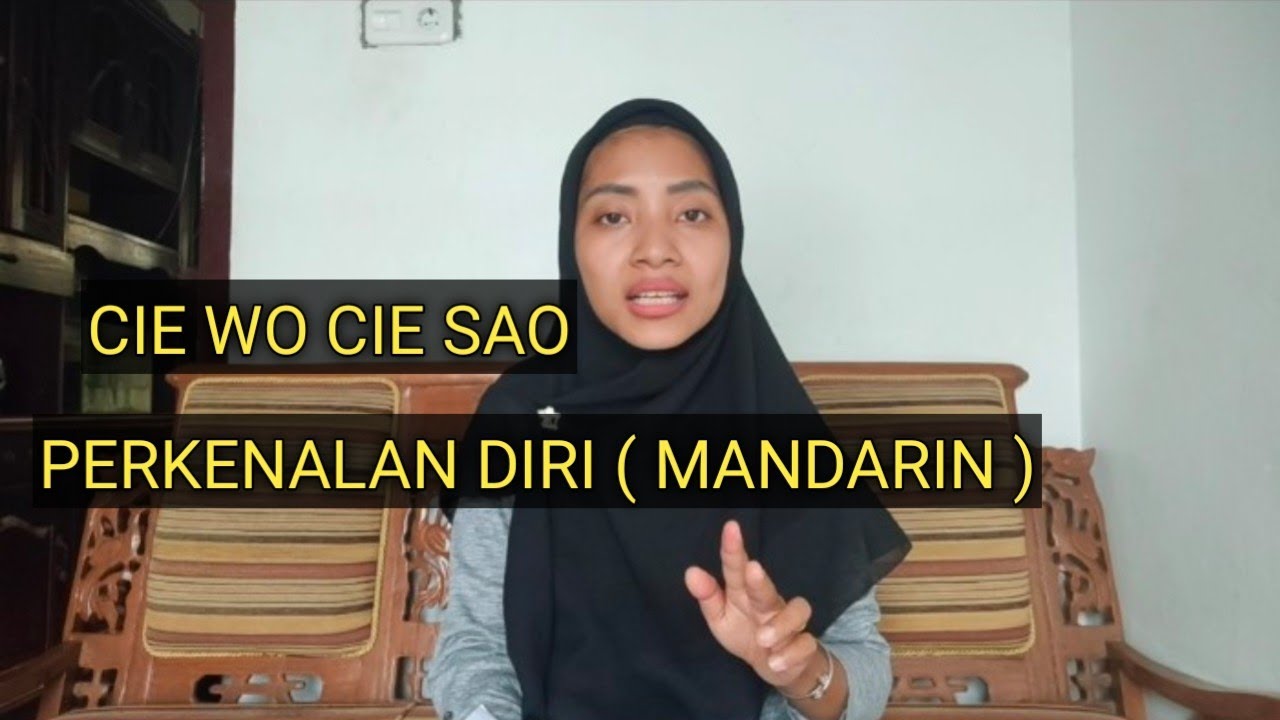 PERKENALAN DIRI DALAM BAHASA MANDARIN | ITA ROSIDA
