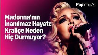 Madonna'nın İnanılmaz Hayatı: Kraliçe Neden Hiç Durmuyor? 🔥 #madonna #music