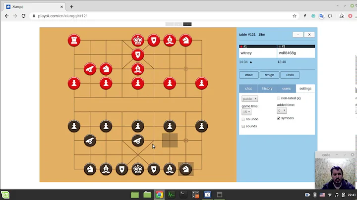Playing Chinese chess xiangqi online for the second time in my life - DayDayNews