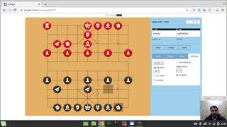 Playing Chinese chess xiangqi online for the second time in my life screenshot 2