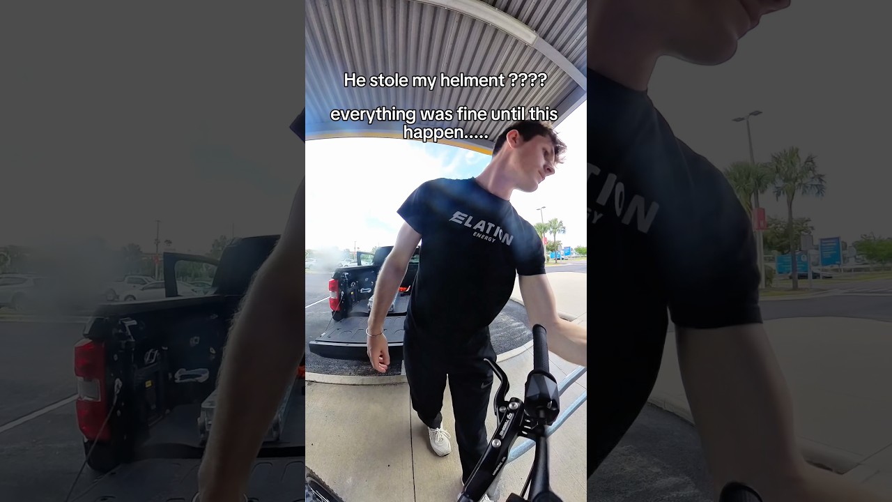 Thief Steals my brand new bike (crashes it ) 🤡😱 #shorts