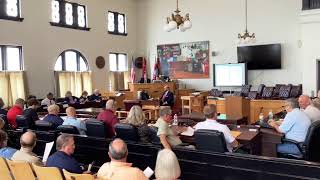 Giles County commission meeting 9/19/22