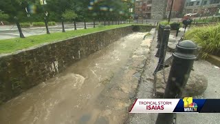 Tropical Storm Isaias spares Ellicott City from major damage