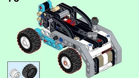 LEGO® 42133 Alternate Build - Technic Telehandler - Long Nose Car