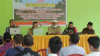 Pemerintah Desa Lalabata Sosialisasi Peraturan Bupati Nomor 10 Tahun 2021