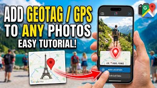 How to add Geotag / GPS to Old Photos | Easy step to geotag Any Photo | Geostamp any photo / GPS screenshot 1