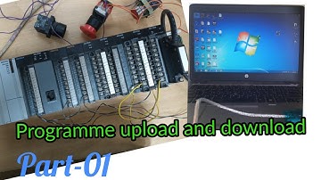 How To Upload And Download PLC Program || LS PLC Upload And Download.