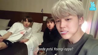 Imagina | Videollamada con Jimin y Jin ft. Jungkook