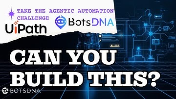 Can YOU Build This RPA + AI Agent? 🤖 Agentic Automation Challenge (RPA + AI) Sudheer Nimmagadda