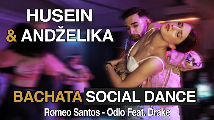 Husein & Andzelika BACHATA social dance Romeo Santos - Odio  Elegancia dance festival 2022