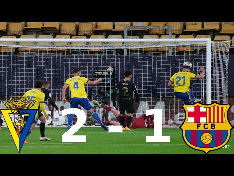 Cadiz vs. Barcelona [2-1] - Match Review (La Liga 2020/21)