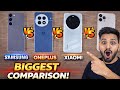 SAMSUNG | ONEPLUS | XIAOMI | IPHONE | BEGGEST COMRPISON BATTERY TEST | @TechnicalGuruji