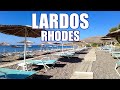Rhodes, Greece | Lardos Town, Beach and Hiking to Saint Philippe Monastery