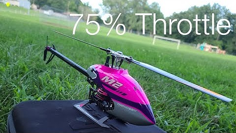 OMPHobby M2 V2 | 75% Throttle 3D