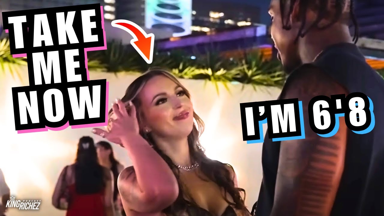 How Women Act Thirsty For Tall Men : @King68thegreatt Reaction Video