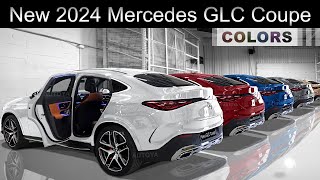 2024 Mercedes-Benz GLC Coupe - New Colors of Interior \& Exterior for C254 Model