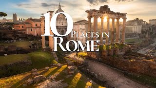 10 Most Beautiful Places to Visit in Rome Italy 🇮🇹 | Top Rome Attractions