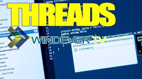 How to  use Threads and Internal windows in Windev
