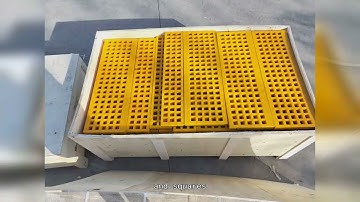 Rubber Sifting Mesh for Mining and Quarrying