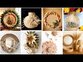🧵 How to Make a Beautiful Burlap Wreath | Simple Jute Craft for Beginners 💐