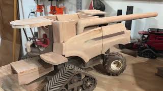 Building Wooden Case IH 8230 &amp; 9240 Combine Models