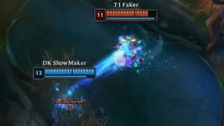 Showmaker solo kills Faker