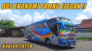 SENSASI NAIK BUS ARTISNYA SUMBER I Trip Sumber Selamat 'KAPTEN TATTO'
