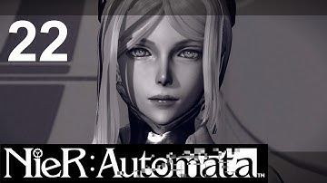 Nier: Automata - Casual 9S Playthrough - Part 22 Rescue 2B in Abandoned Factory