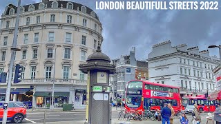 London Chelsea Walk in South Kensington to Kings Road  Beautiful Mews | London 2021