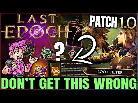 Last Epoch - 10 IMPORTANT Things You NEED to Know Before Playing Patch 1.0 - OP Tips & Tricks!