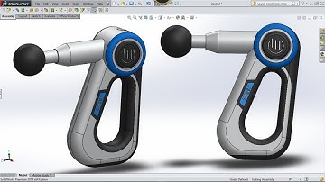 How to Design Massage Piston in Solidworks | Solidworks Basic Part Modeling | Solidworks Tutorial