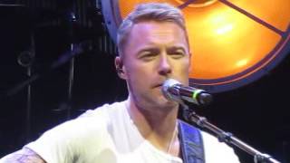 Ronan Keating She Knows Me Brighton 2nd October 2016