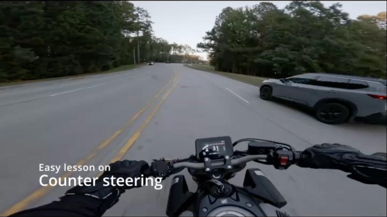 Counter Steering: The Skill That Changes Everything