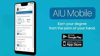 AIU's New Mobile App | American InterContinental University screenshot 1