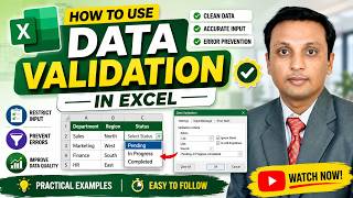 Data Validation Part 1 (Simple Data Validation)