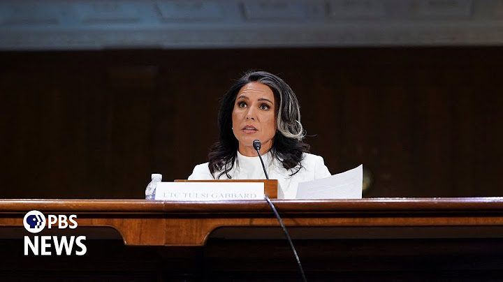 WATCH LIVE: Senate resumes consideration of Gabbard as director of national intelligence
