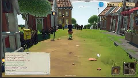 Taking a stroll through Town (Early prototype)