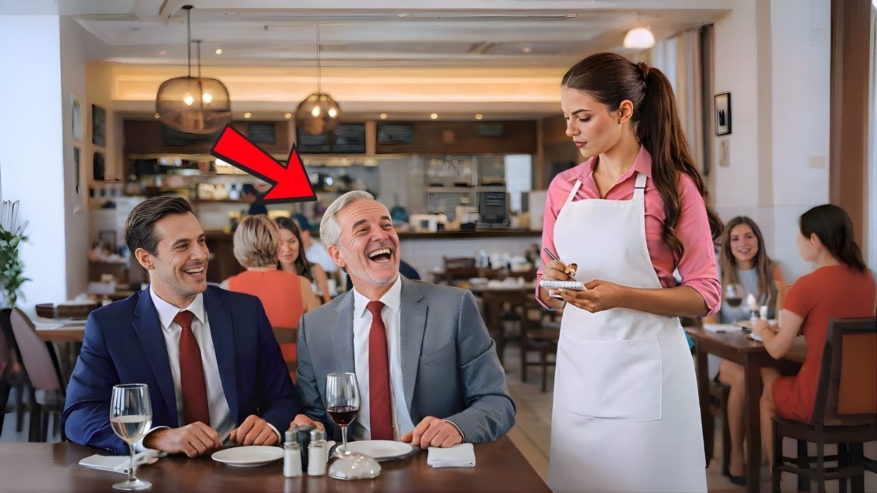 EL MILLONARIO PIDIÓ LO QUE QUERIA EN ALEMÁN PARA BURLARSE DE LA CAMARERA…PERO ELLA HABLABA 7 ID