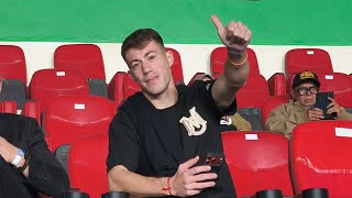 PERALTA WATCHING PERSIB VS DPMM LIVE