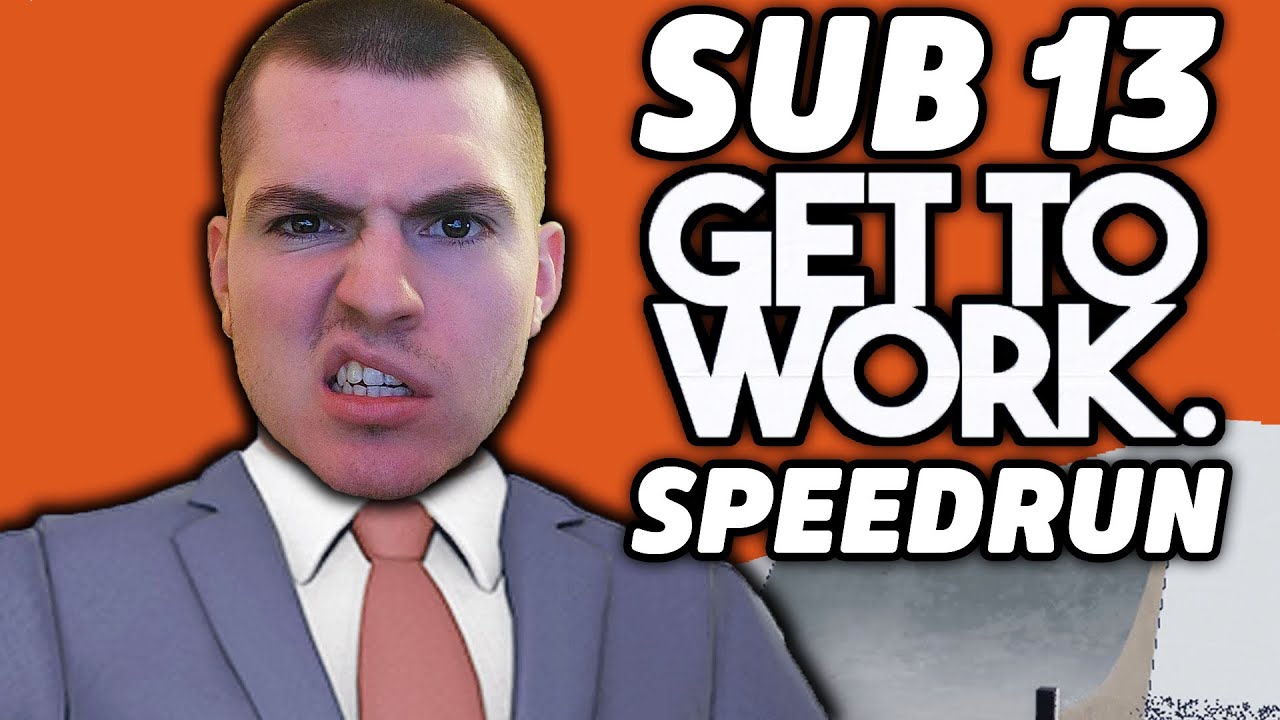 BALD MAN HITS A SUB 13 MINUTE RUN 12 57 PB Get To Work Speedrun Bald man hits a sub 13 minute run 12 57 pb get to work speedrun