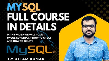 MySQL Constraints Full Guide | PRIMARY KEY, FOREIGN KEY, UNIQUE, NOT NULL