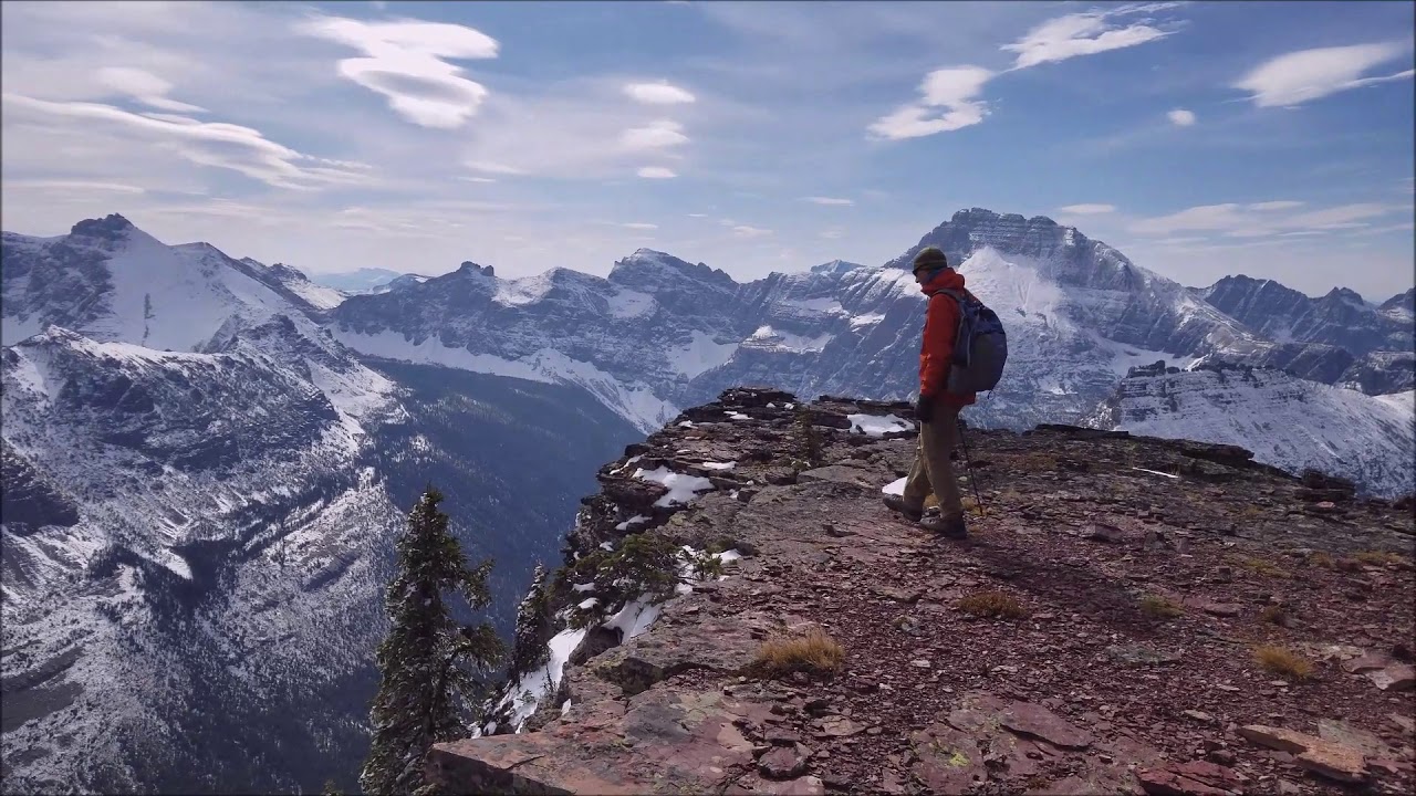 Mt. Sinopah, glacier national park.