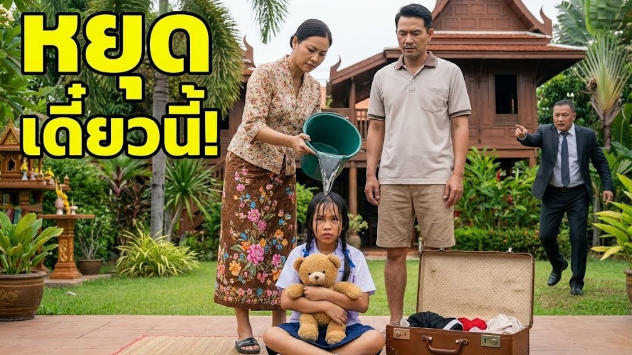 เด็กหญิงชาวไทยในอเมริกาถูกแม่เลี้ยงสาดน้ำใส่ทันทีหลังงานศพของพ่อ จนกระทั่งชายคนหนึ่งปรากฏตัว