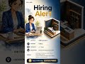 🔥 Career Openings – CRM Executive | Jobs in Calicut 🔥#Calicut #Kozhikode #Shorts