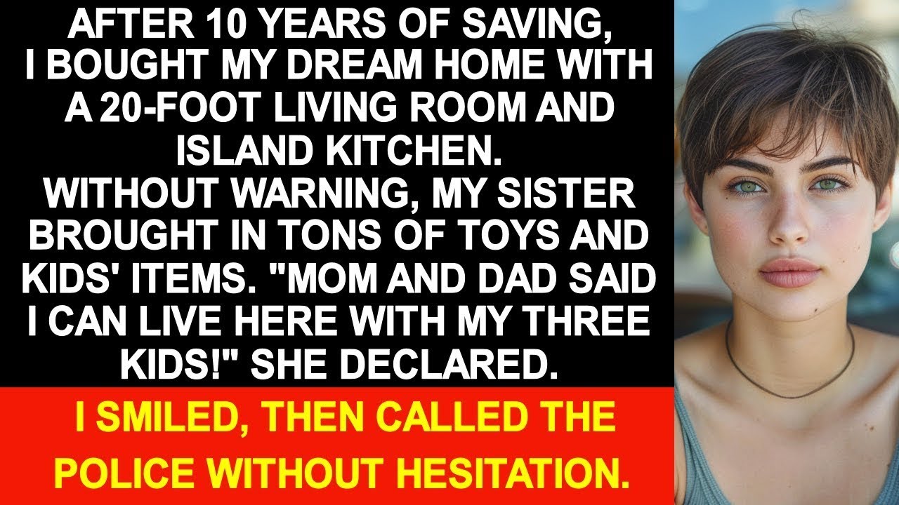 Without warning, my sister brought tons of toys and kids' items into my dream home's living room