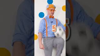 How Many Kick Ups Can Blippi Do? ⚽ #blippi #shorts Blippi Kids Videos